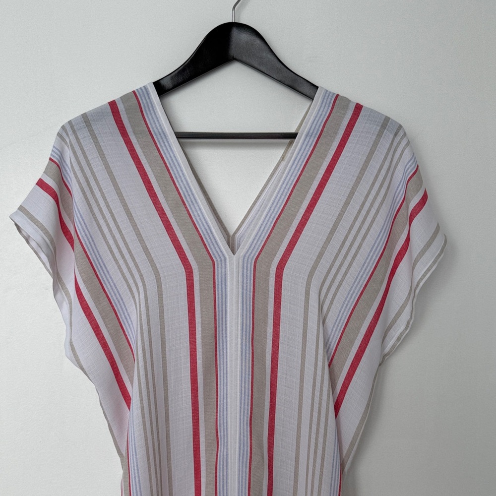 Striped Long Caftan